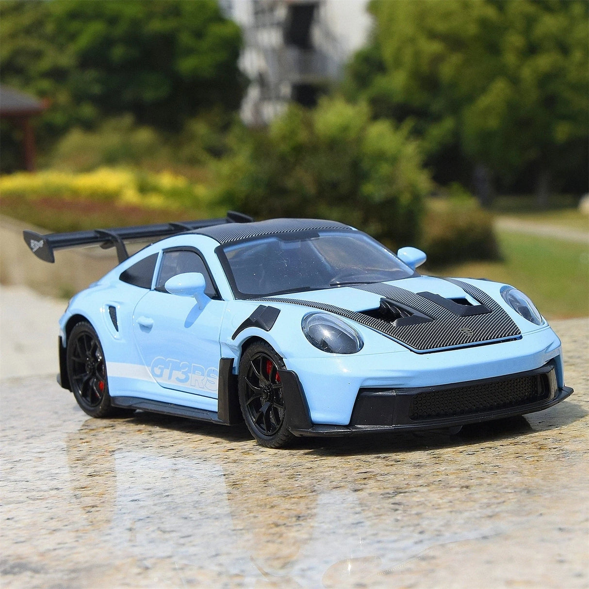 Porsche 2023 911 GT3 RS 블루 1:24 – 다이캐스트 디스플레이 모델 다이캐스트