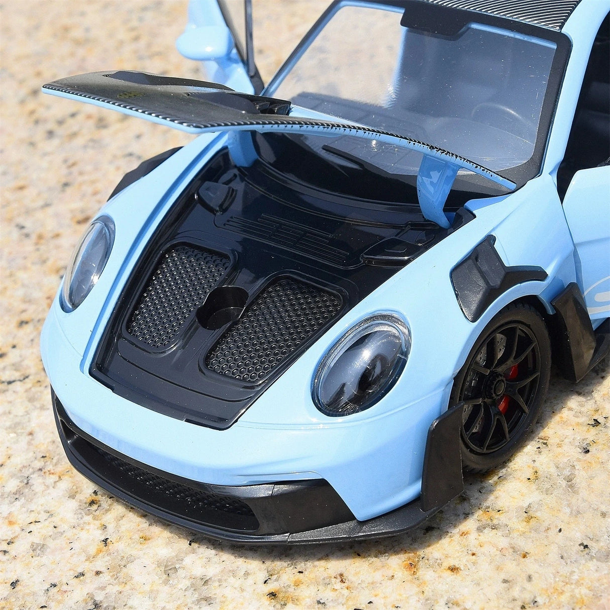 Porsche 2023 911 GT3 RS 블루 1:24 – 다이캐스트 디스플레이 모델 다이캐스트