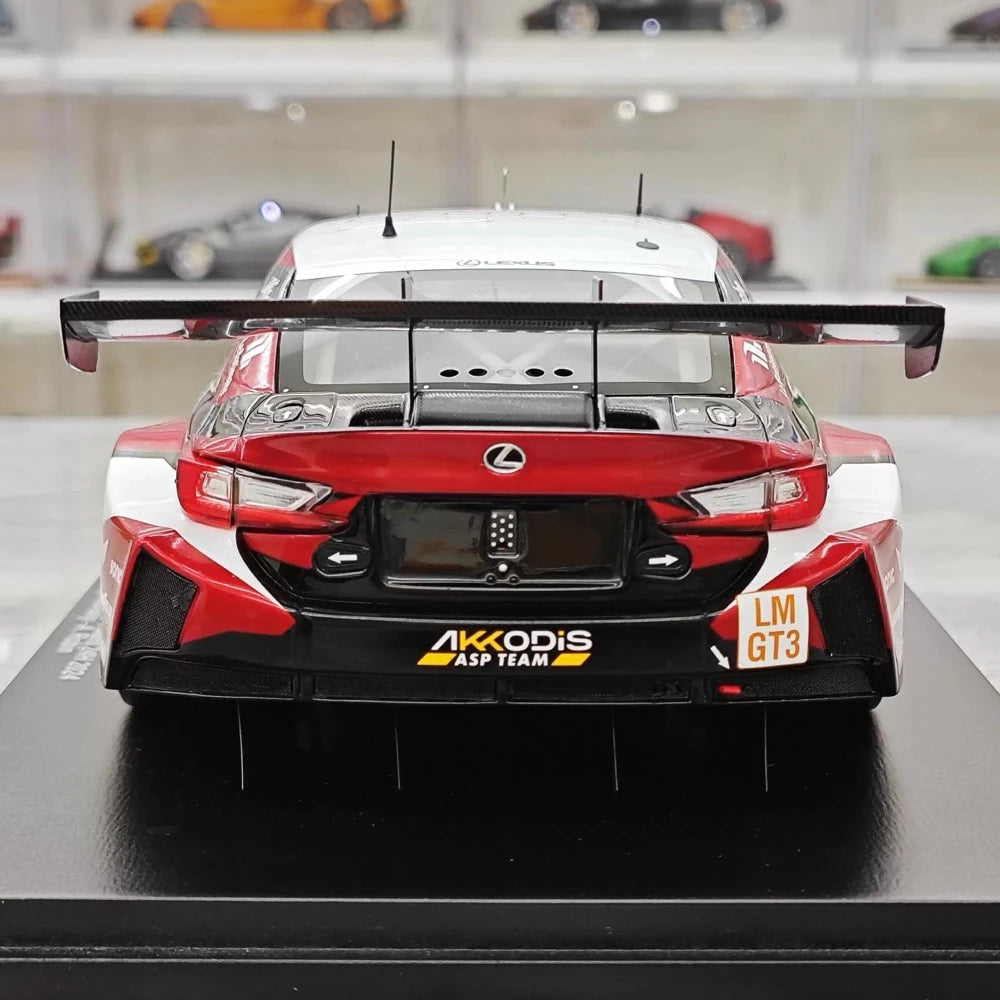 Lexus 2024 RC F GT3 #78 1:18 kolekcjonerski model żywicy Le Mans autorstwa Spark - widok 7