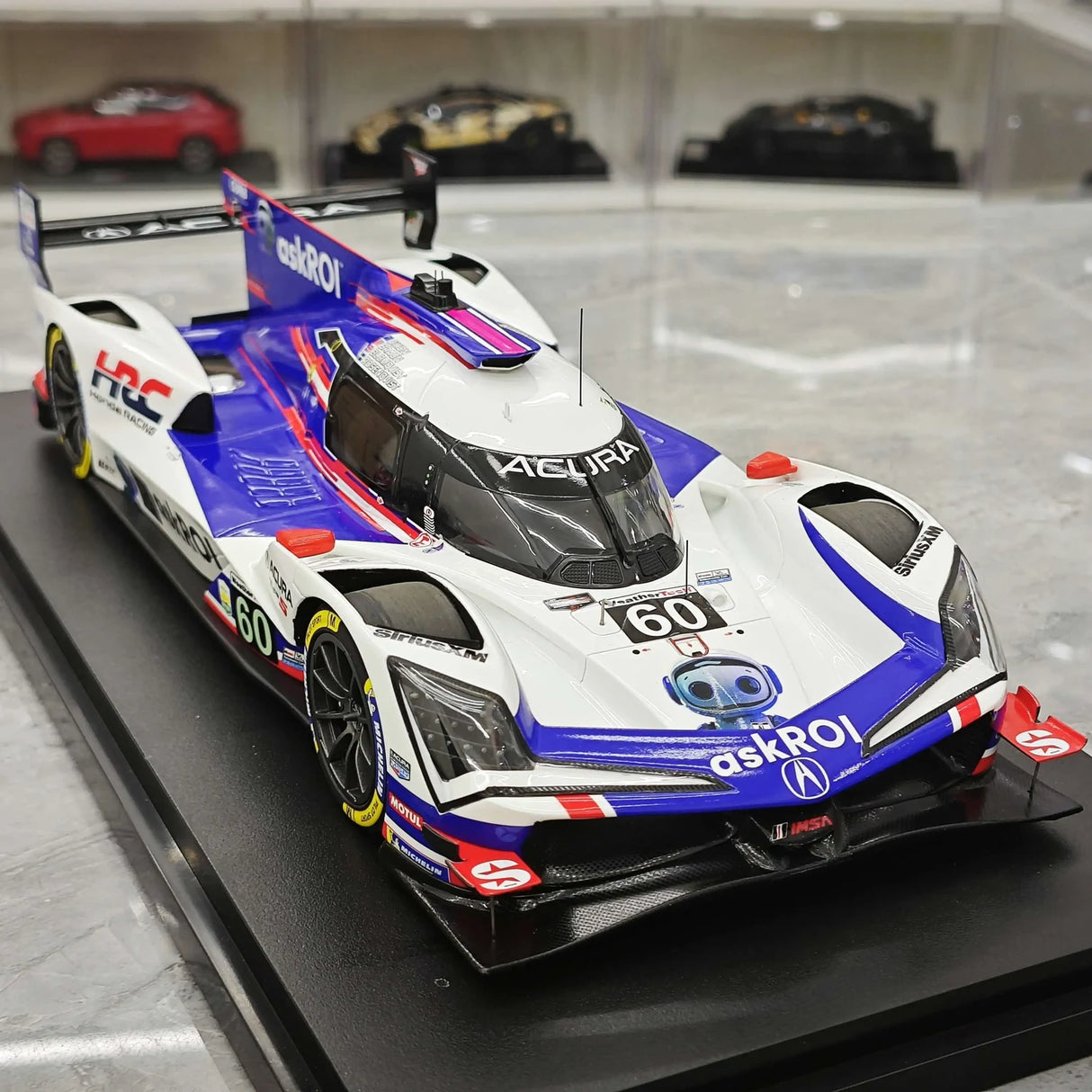 Acura 2025 ARX-06 #60 Acura Meyer Shank Racing Rolex 24 at Daytona 1:18 resin model car by Top Speed - view 10