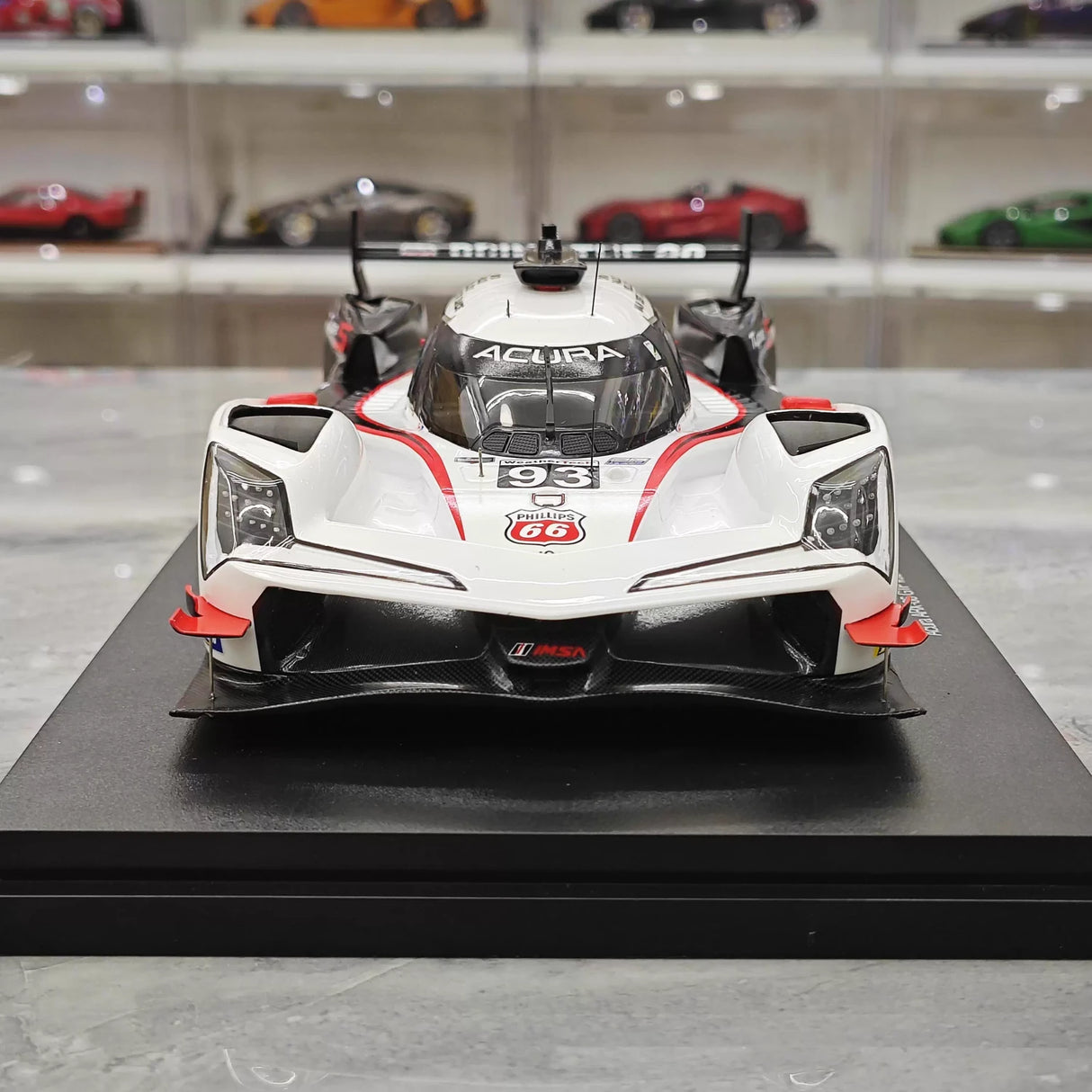 Acura 2023 ARX-06 GTP #93 Modelo colecionável 1:18 resina por Top Speed - ver 1
