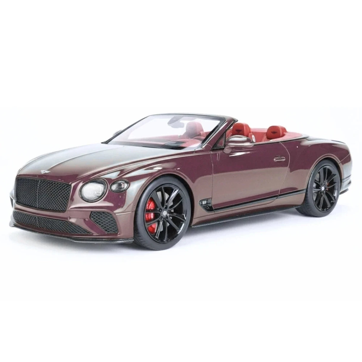 Top Speed Bentley 2019 Continental GT Red 1:18 – kolekcjonerska żywica modelowa