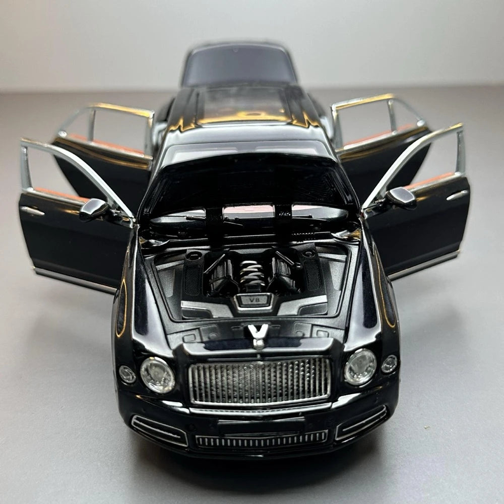 Bentley 2016 Mulsanne 1:24 – Model wyświetlacza odlewany z odlewu
