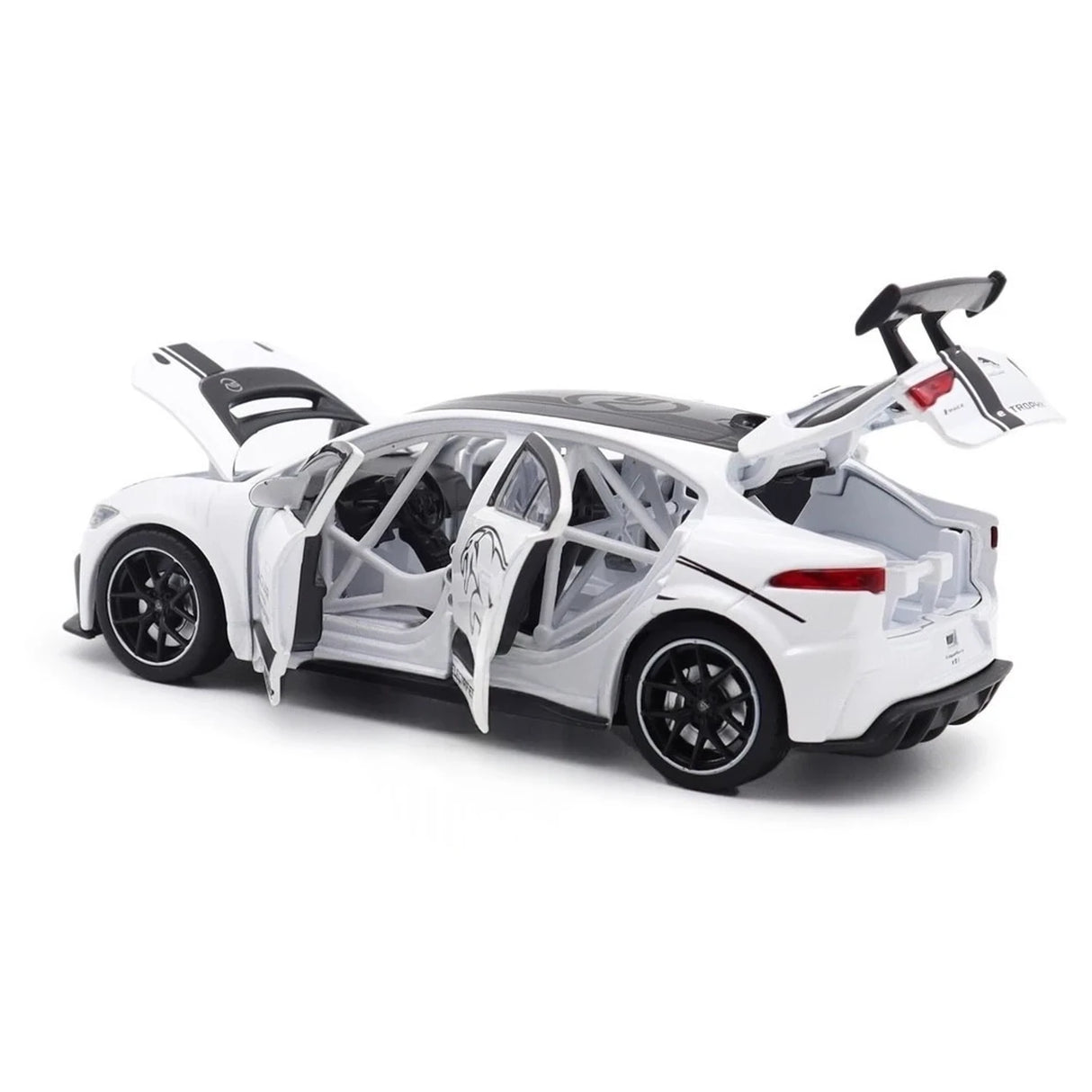 Jaguar 2018 I-Pace eTrophy White 1:32 – Diecast Display Model Die-Cast