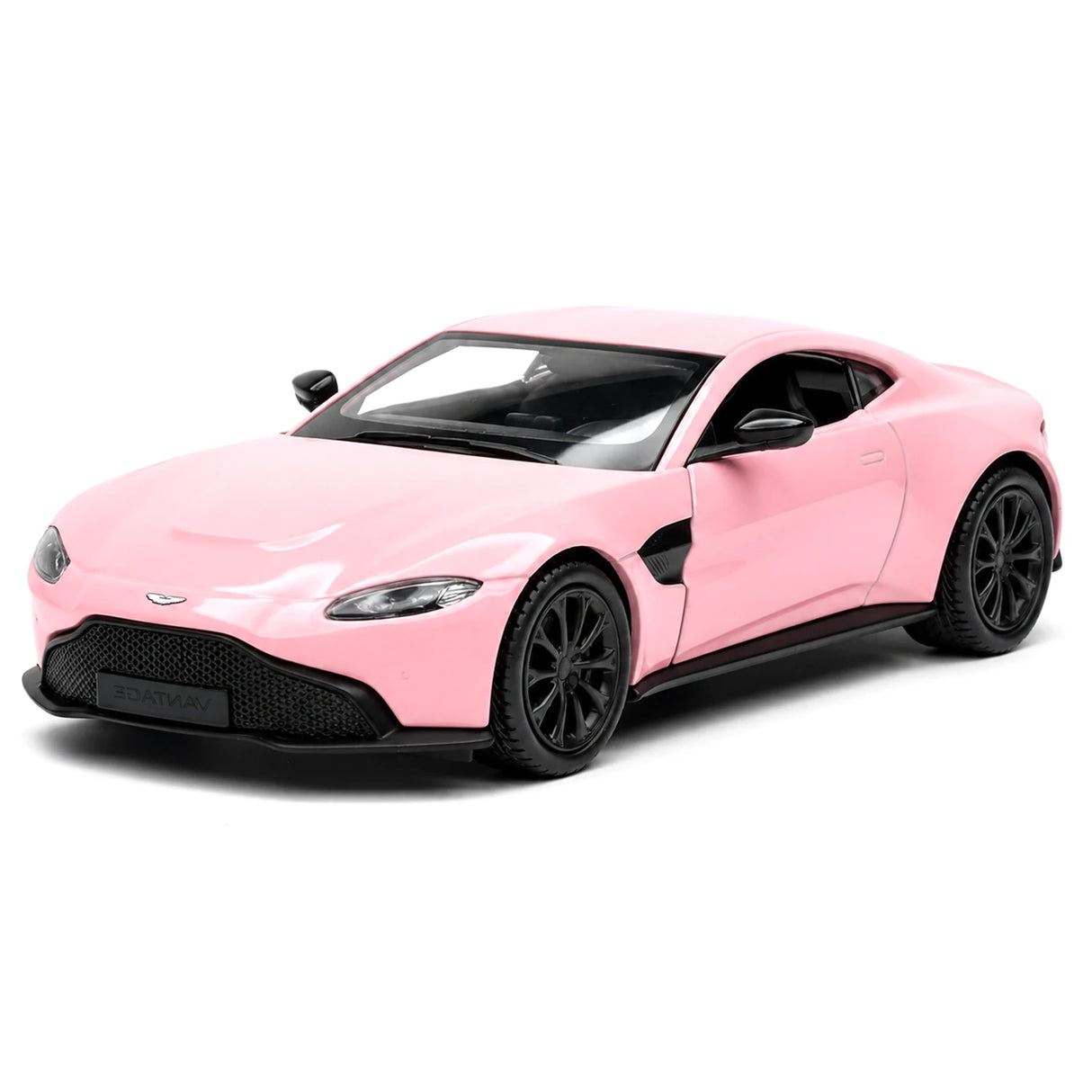 Aston Martin 2018 Vantage Pink 1:36 – Modelo de exhibición de fundición a presión