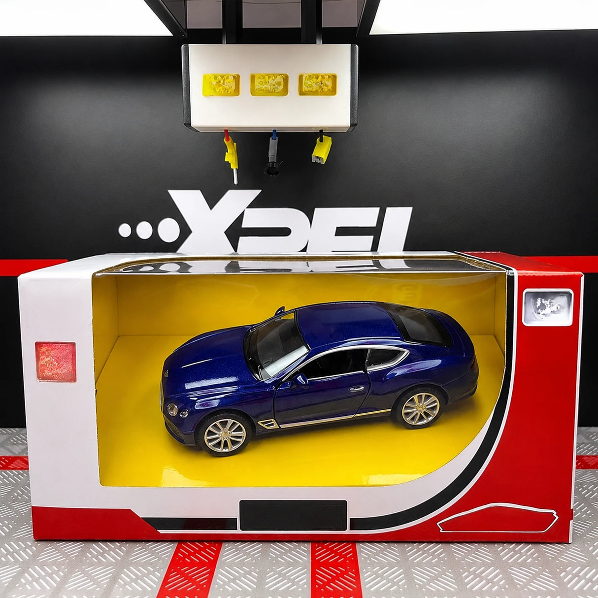 Bentley 2018 Continental GT Blue 1:36 – Diecast Display Model Die-Cast