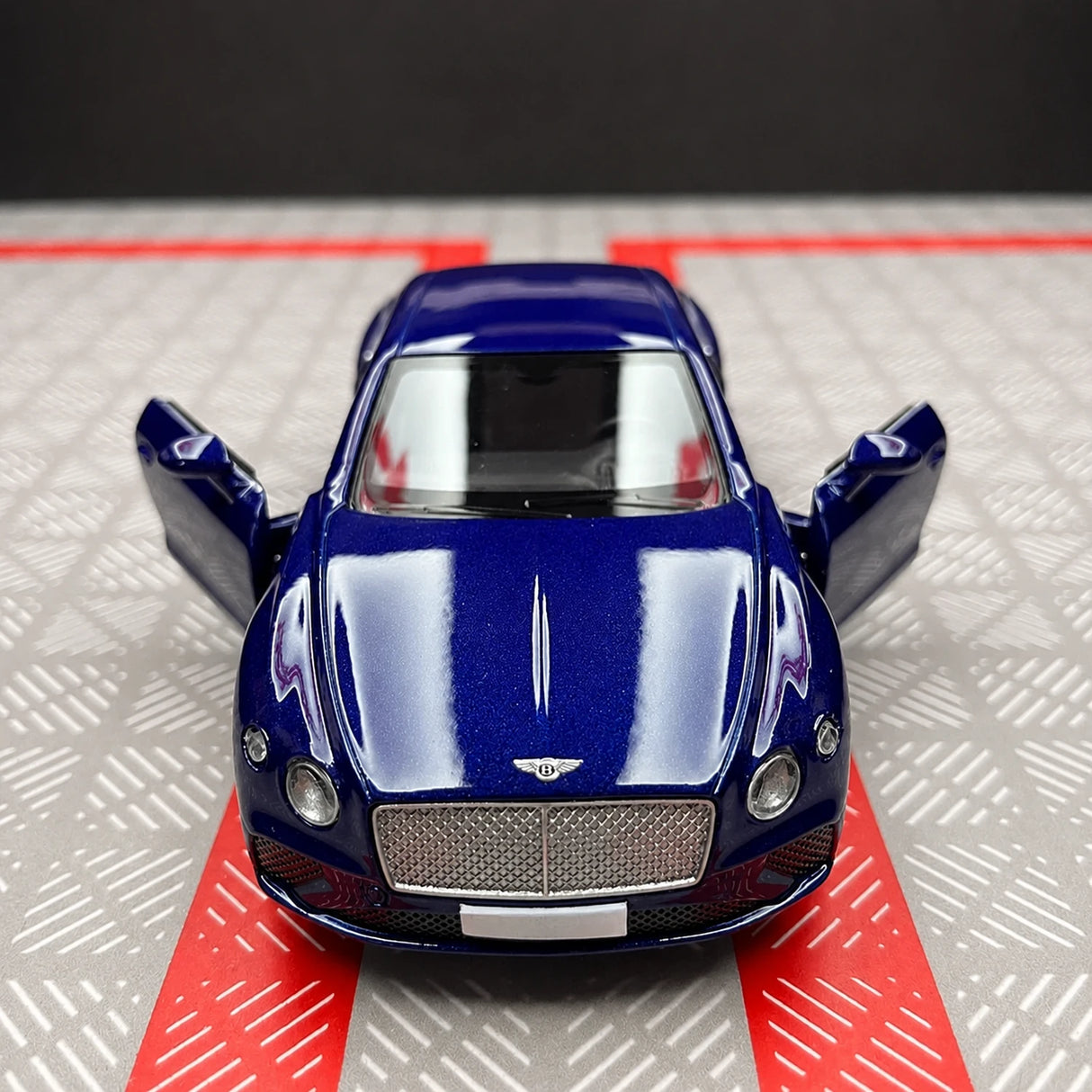 Bentley 2018 Continental GT Blue 1:36 – Diecast Display Model Die-Cast