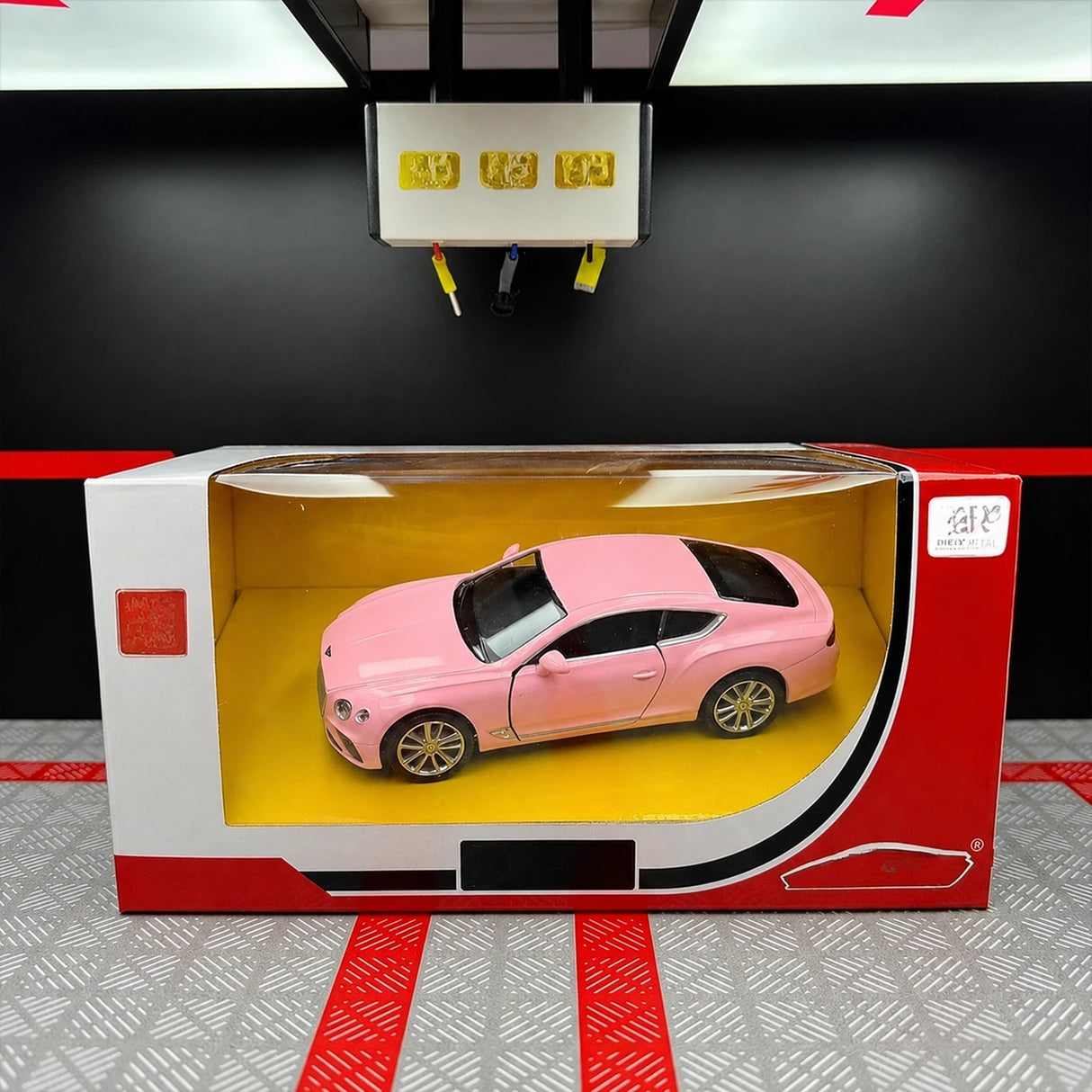 Bentley 2018 Continental GT Pink 1:36 – Diecast Display Model Die-Cast