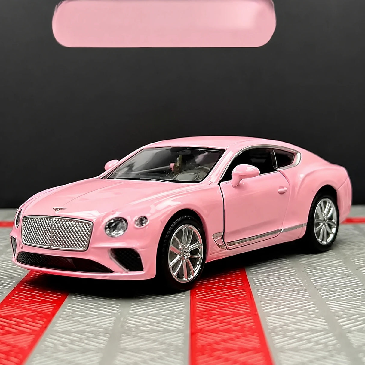 Bentley 2018 Continental GT Pink 1:36 – Diecast Display Model Die-Cast