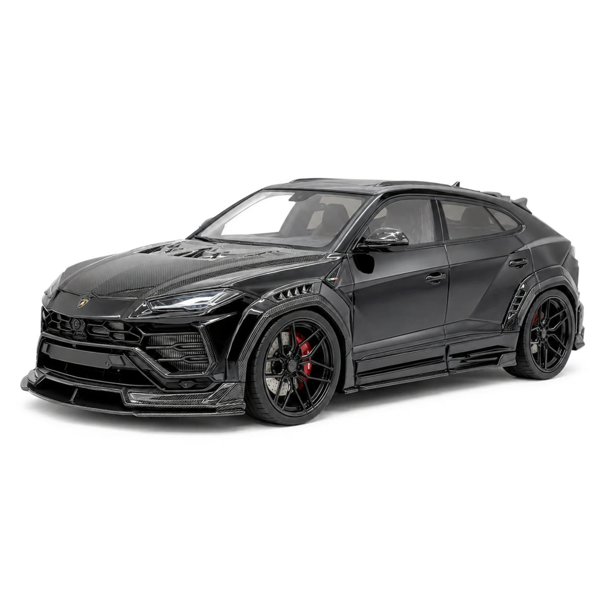 Ultra Unique Lamborghini 2019 Urus Widebody Black 1:18 – Collectible Resin Model Resin