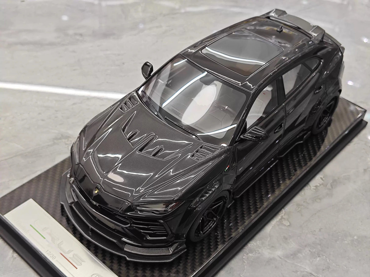 Ultra Unique Lamborghini 2019 Urus Widebody Black 1:18 – Collectible Resin Model Resin