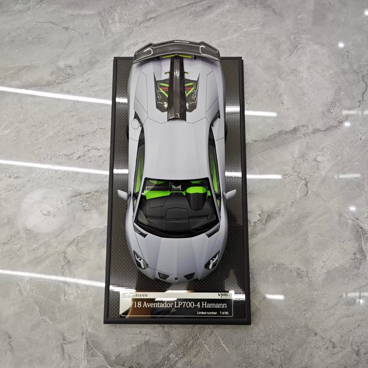 VMB Lamborghini 2012 Aventador LP700-4 Hamann Gray 1:18 – Keräilyhartsimallihartsi
