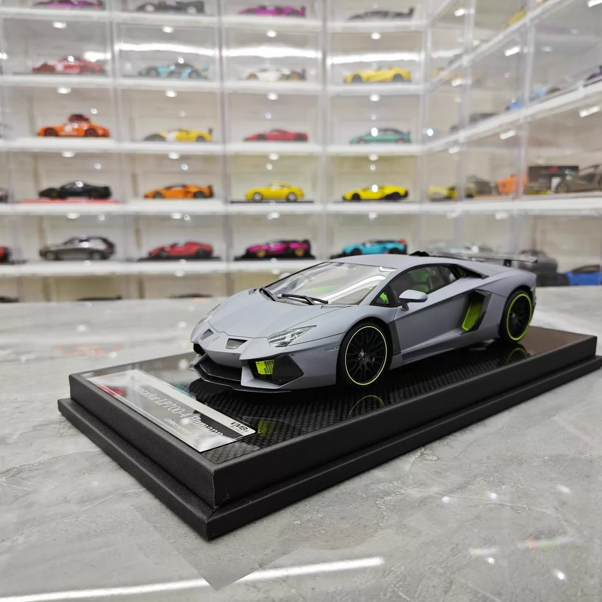 VMB Lamborghini 2012 Aventador LP700-4 Hamann Gray 1:18 – Keräilyhartsimallihartsi
