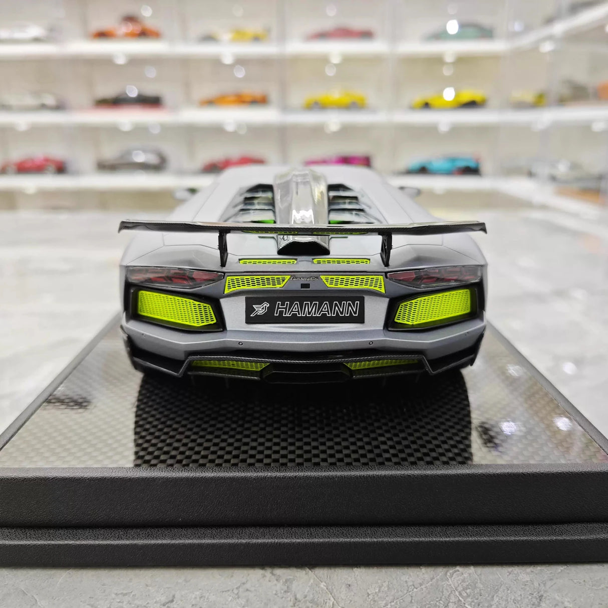 VMB Lamborghini 2012 Aventador LP700-4 Hamann Gray 1:18 – Keräilyhartsimallihartsi