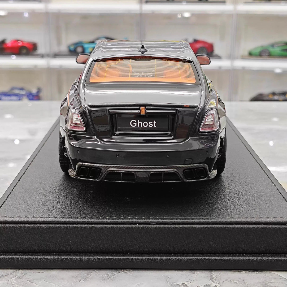 VMB Rolls-Royce 2021 Ghost Black 1:18 – Collectible Resin Model Resin