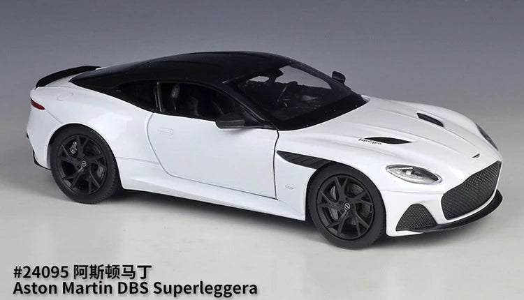 Welly Aston Martin 2019 DBS Superleggera 1:24 – model wyświetlacza odlewany z odlewu