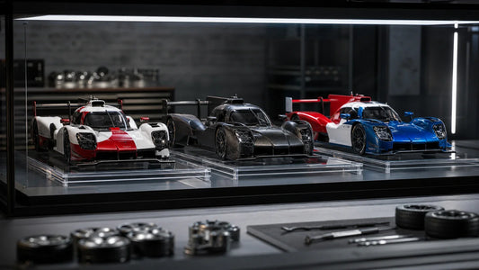 1:18 collector model cars inspired by Le Mans endurance racing - editorial cover