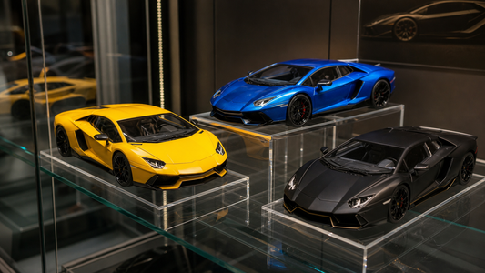 Cover image: collector-grade 1:18 Lamborghini model cars display guide