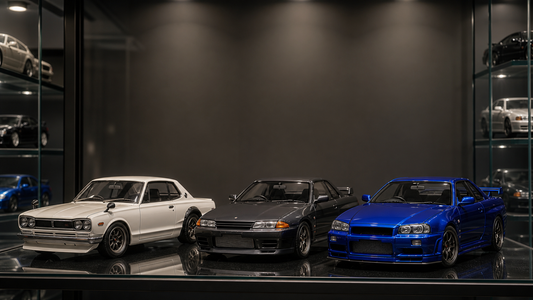 Cover image: best 1:18 Nissan Skyline GT-R model cars collector buying guide