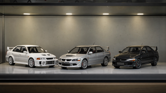 Cover image: best 1:18 Mitsubishi Lancer Evolution model cars (collector buying guide)