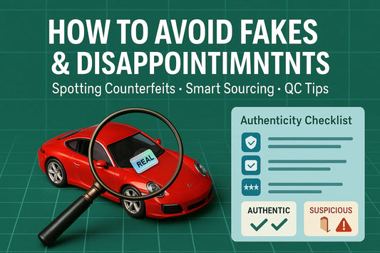 How to Avoid Fakes & Disappointments When Buying Model Cars