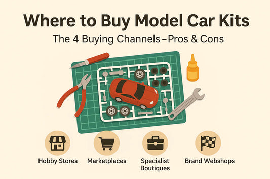 Where to Buy Model Car Kits: A No-Nonsense Guide to the 4 Main Channels (Pros & Cons)
