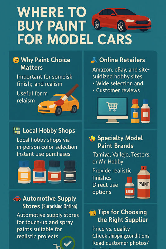 Where to Buy Paint for Model Cars