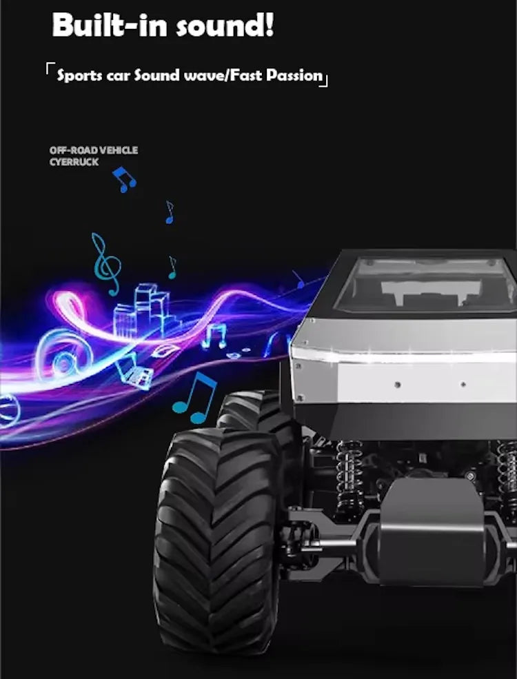 1:10 المقياس Tesla Cybertruck RC Climbing Car RC Car