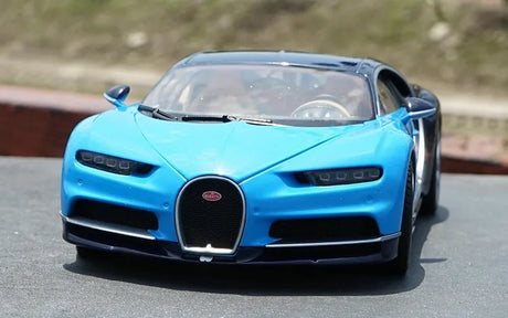 [OEM] 1:18 Bugatti 2016 Chiron Blue Model Car Die-Cast