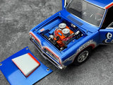 [OEM] 1:18 Plymouth 1970 Hemi Cuda Blue Die-Cast