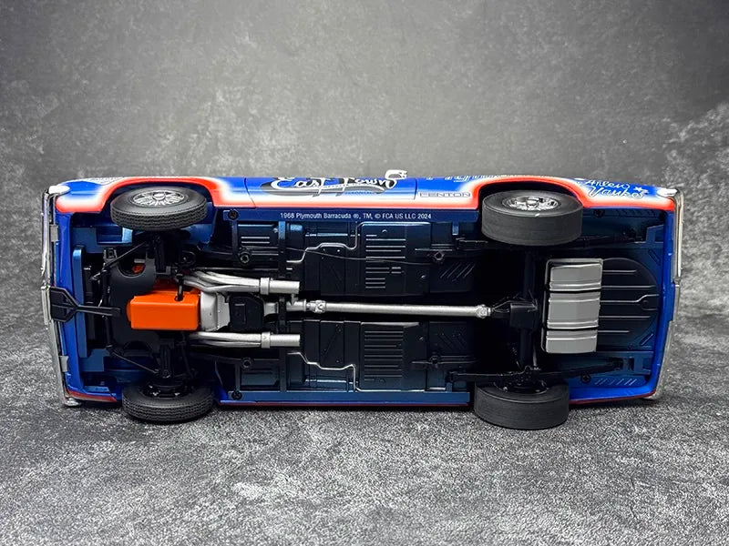 [OEM] 1:18 Plymouth 1970 Hemi Cuda Blue Die-Cast