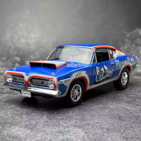 [OEM] 1:18 Plymouth 1970 Hemi Cuda Blue Die-Cast