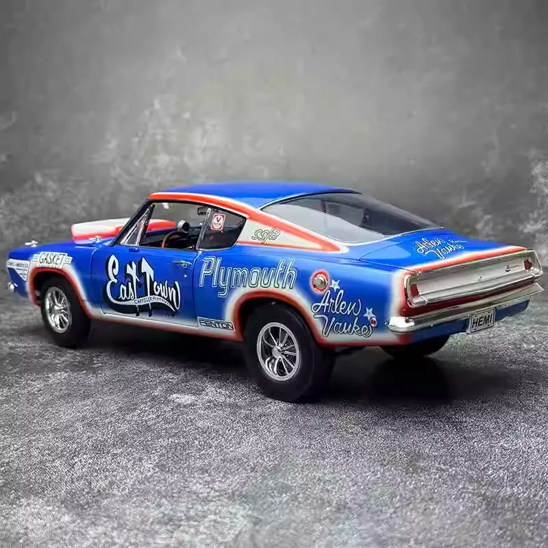 [OEM] 1:18 Plymouth 1970 Hemi Cuda Blue Die-Cast