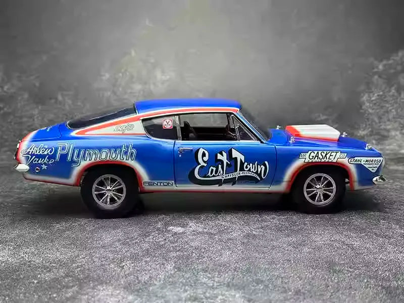 [OEM] 1:18 Plymouth 1970 Hemi Cuda Blue Die-Cast