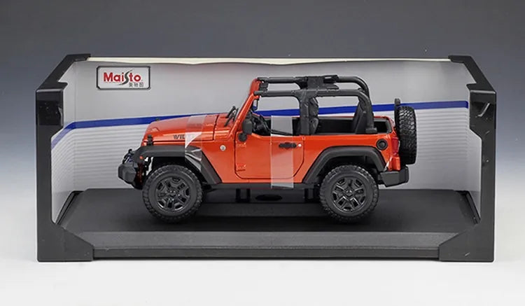 1:18 Jeep 2004 Wrangler Sahara Die Cast Model Car