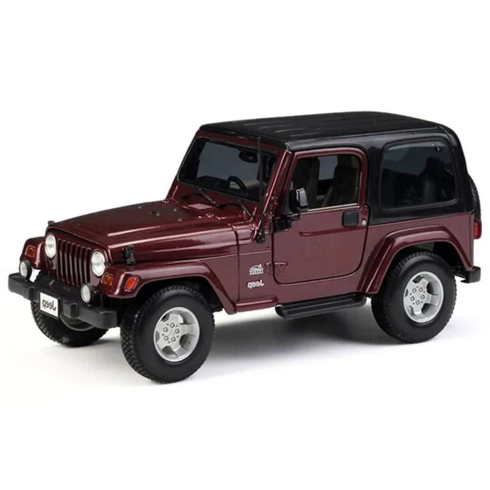 1:18 Jeep 2004 Wrangler Sahara Die Cast Model Car