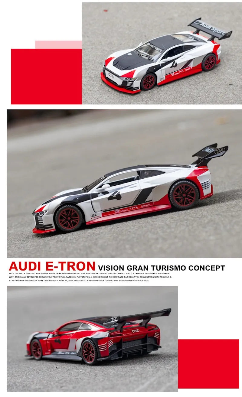 1:32 Audi 2018 E-Tron Vision GT Die Cast Model Car