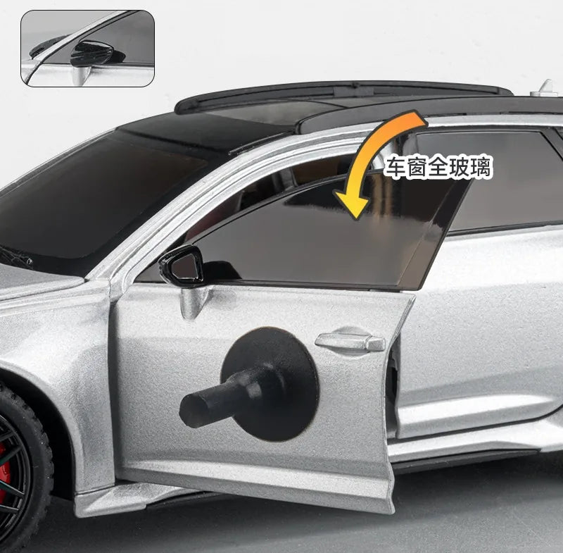 1:24 Audi 2019 RS6 C8 Die Cast Model Car