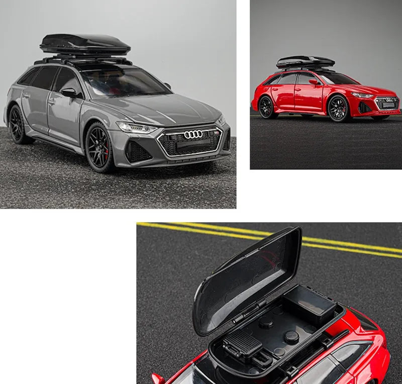1:24 Audi 2019 RS6 C8 Die Cast Model Car