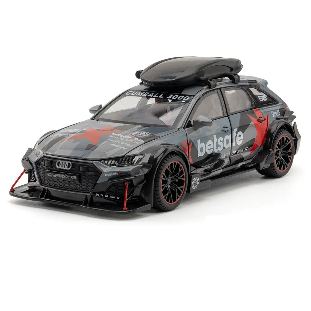 1:24 Audi 2019 RS6 Betsafe C8 Die Cast Model Car
