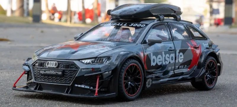 1:24 Audi 2019 RS6 Betsafe C8 Die Cast Model Car