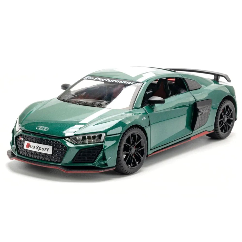 1:24 Audi 2021 R8 Sport Die Cast Model Car