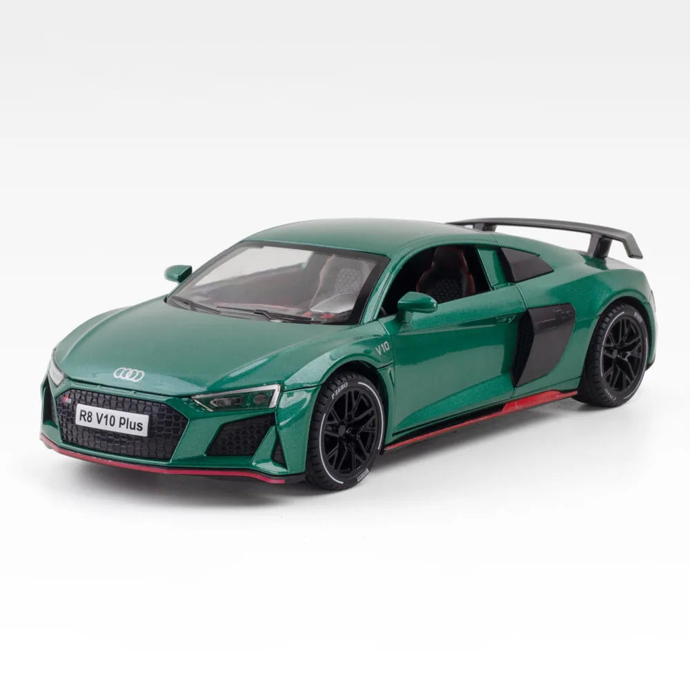 1:24 Audi 2023 R8 V10 Plus Die Cast Model Car