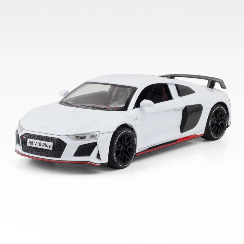 1:24 Audi 2023 R8 V10 Plus Die Cast Model Car