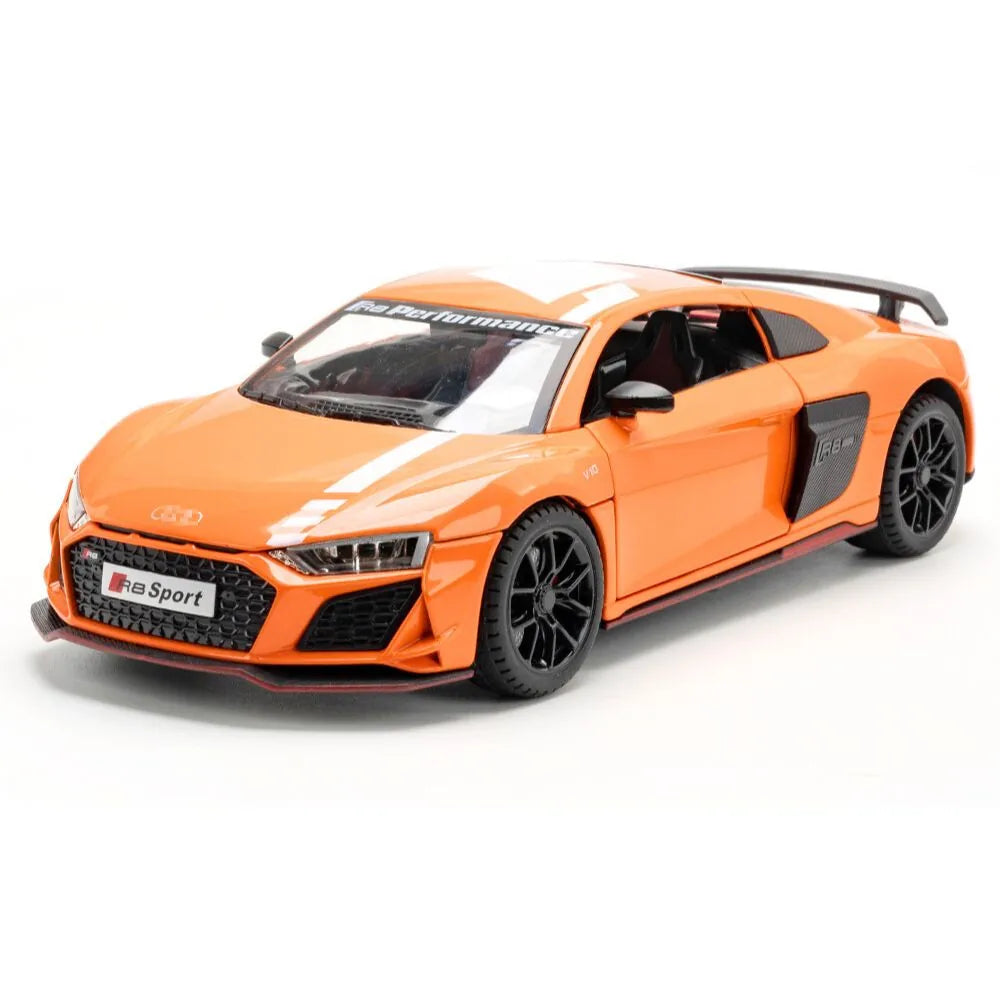 1:24 Audi 2023 R8 V10 Plus Die Cast Model Car