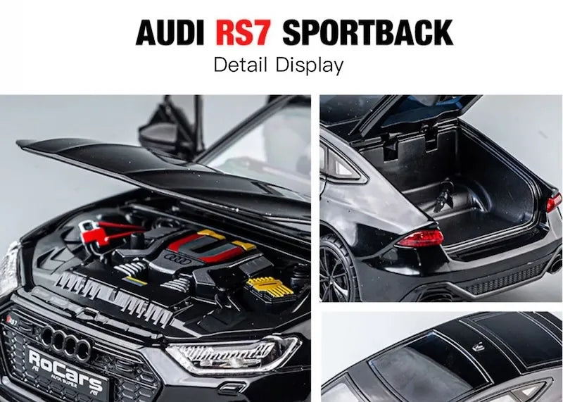 1:24 Audi 2024 RS7 Die Cast Model Car