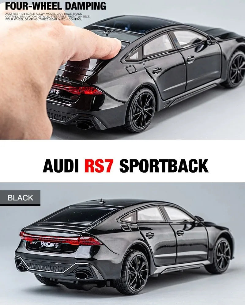 1:24 Audi 2024 RS7 Die Cast Model Car