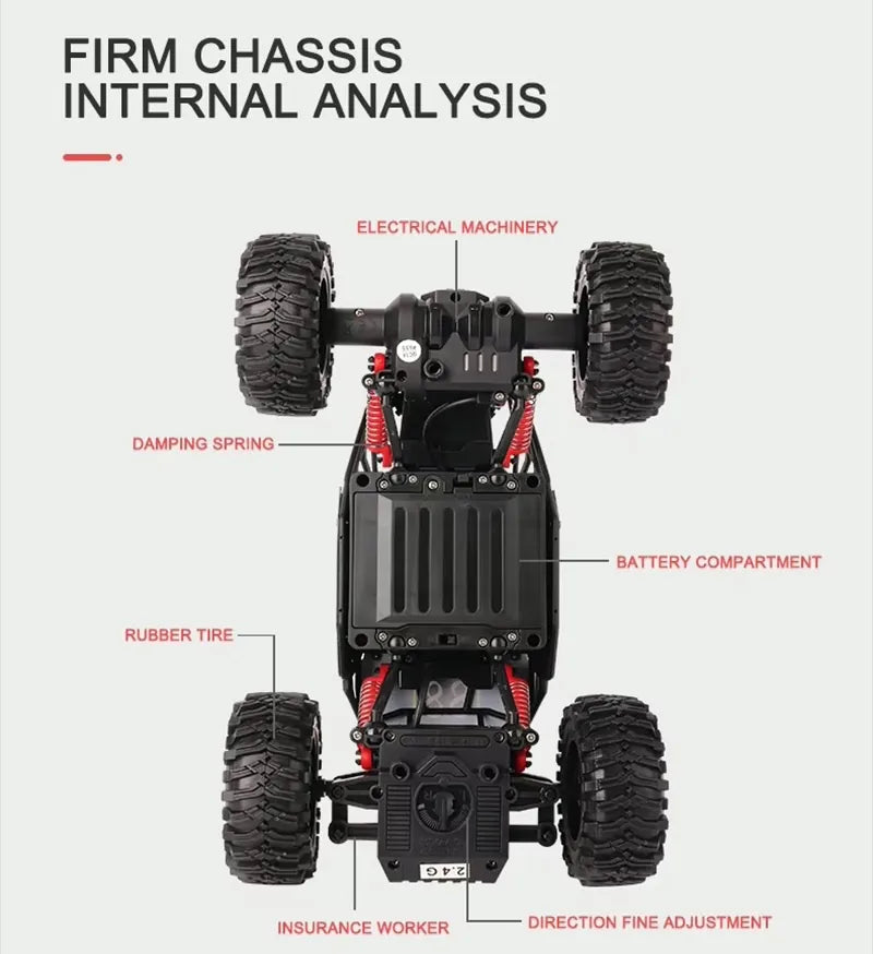 1:14 Scale 4WD Climbing RC Car | High-Performance Off-Road RC Car