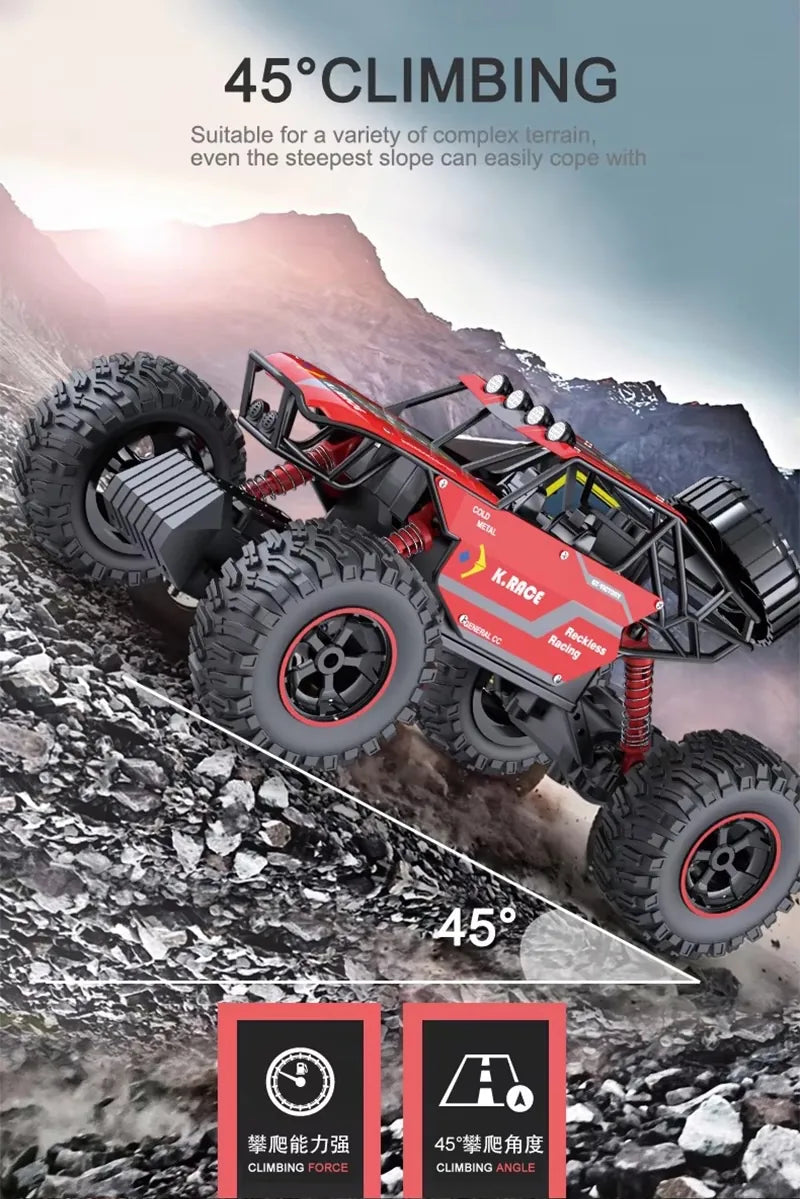 1:14 Mittakaava 4WD Climbing RC Car | High-Performance Off-Road RC Car