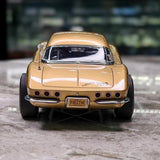 [ACME] 1:18 Chevrolet 1961 Corvette Gasser ゴールド モデルカー Die-Cast
